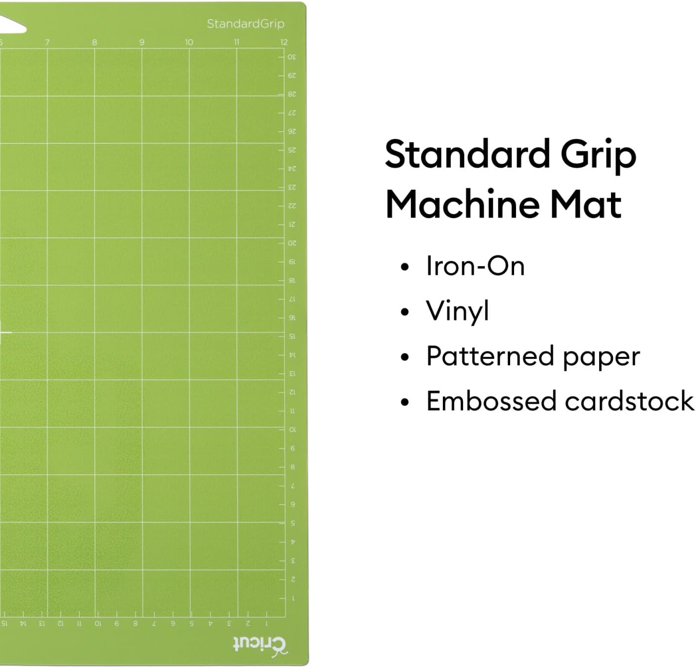 Cricut Lot de 4 tapis variés 30,5 x 30,5 cm, Variété