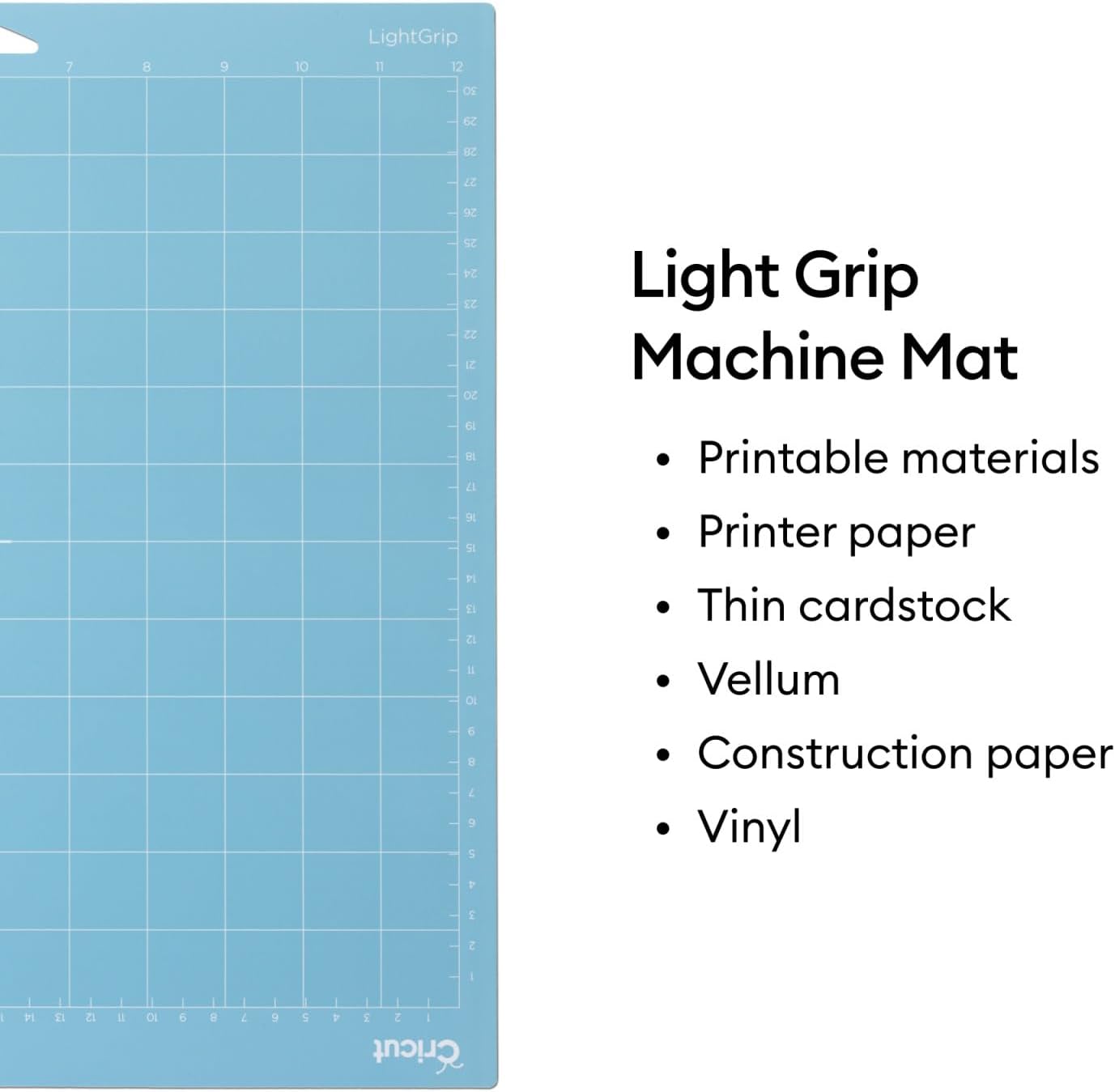 Cricut Lot de 4 tapis variés 30,5 x 30,5 cm, Variété